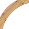 Ekena Millwork 3 1/2"W x 12"D x 12"H Thorton Smooth Knee Brace, Western Red Cedar BRC04X12X12THR00SWR - alternate 4
